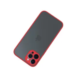 Cellect iPhone 14 tok piros-fekete (CEL-MATT-IPH1461-RBK)