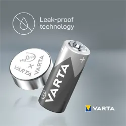 LR44 gombelem, alkáli mangán, 1,5V, 125 mAh, 2 db, Varta AG13, V13GA, G13A, 13GA, PX76A, PX675A, 157, L1154