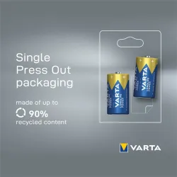 VARTA Longlife Power C (LR14) alkáli baby elem 2db/bliszter