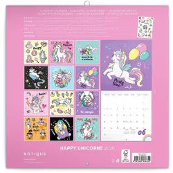 Realsystem 2021-es Happy Unicorns 6097 falinaptár