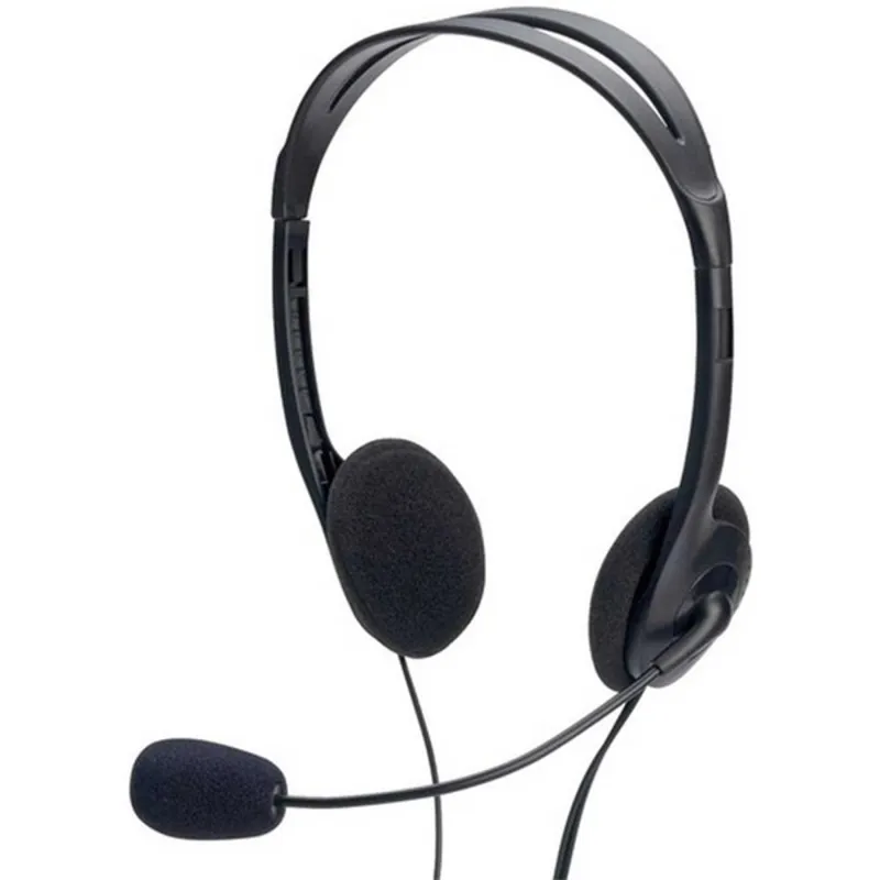 Ednet 83022 multimédiás jack fekete headset Ednet 83022 multimédiás jack fekete headset