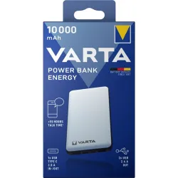 Varta 10000mAh powerbank fehér
