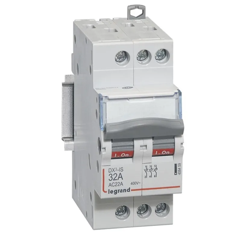 Legrand 406459 DX3-I 3P 32A terheléskapcsoló Legrand 406459 DX3-I 3P 32A terheléskapcsoló