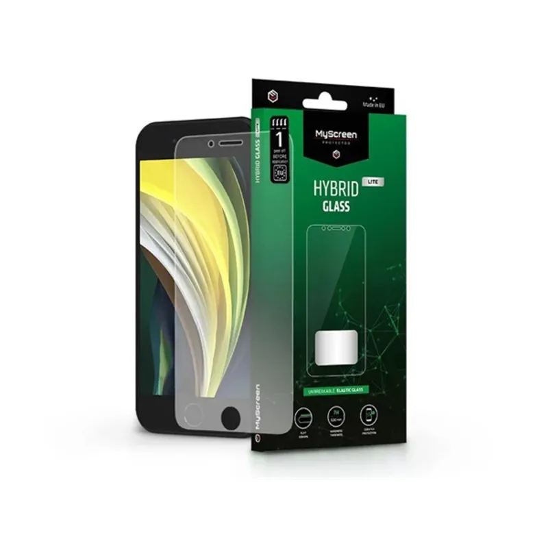 MSP LA-1946 iPhone 7/8/SE 2020/2022 Hybrid Glass Lite rugalmas üveg kijelzővédő fólia MSP LA-1946 iPhone 7/8/SE 2020/2022 Hybrid Glass Lite rugalmas üveg kijelzővédő fólia