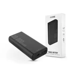 Core SPF-02 20000 mAh powerbank fekete (TF-0161)