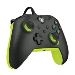 Kontroller PDP Xbox Series X|S, Xbox One, PC 3,5 mm audio Vezetékes Neon Fekete