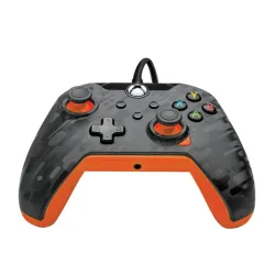 PDP Atomic Xbox Series X vezetékes kontroller fekete-narancs (049-012-CMGO)