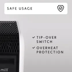 Mill Instant Max mobil konvektor fehér acél oldallapokkal 2200W (CO2200MECMAX)