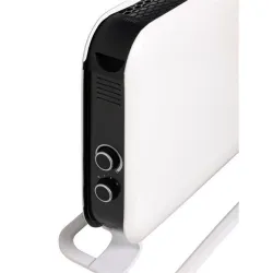 INSTANT mechanikus mobil konvektor, 2000W, fehér acél oldallapokkal