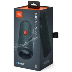 JBL Hangszóró Vezeték nélküli - FLIP ESSENTIAL 2 (IPX7 vízállóság, hangerőszabályzó, BT 5.1, USB-C, Fekete)