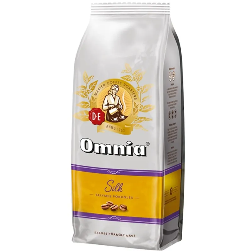 Douwe Egberts Omnia Silk 1000 g szemes kávé Douwe Egberts Omnia Silk 1000 g szemes kávé