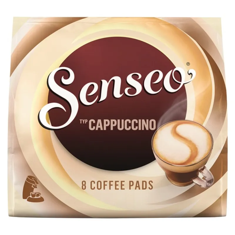 Douwe Egberts Senseo Cappuccino 8 db kávépárna Douwe Egberts Senseo Cappuccino 8 db kávépárna