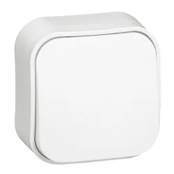 LEGRAND Forix IP20 falon kívüli egypólusú nyomó, 6A - 250 V~ fehér
