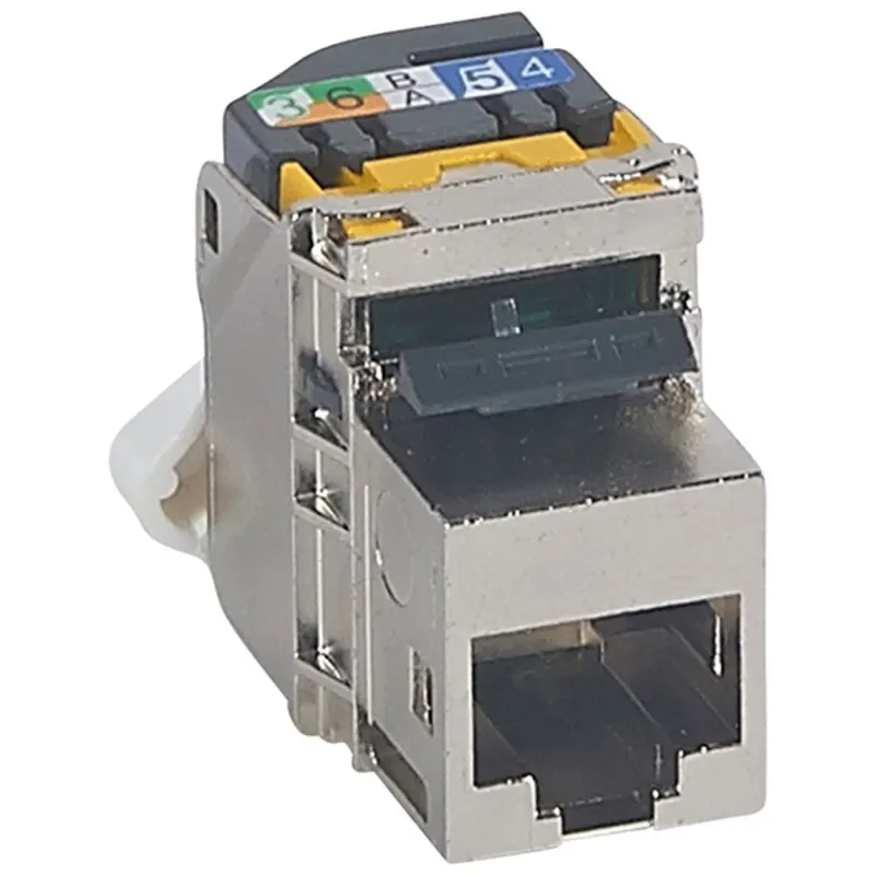 Legrand RJ45 aljzat CAT6a UTP fehér (033155) Legrand RJ45 aljzat CAT6a UTP fehér (033155)