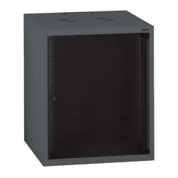 LEGRAND fali rackszekrény 19" 15U MAG: 758 SZÉL: 600 MÉLY: 600 antracit egyrekes
