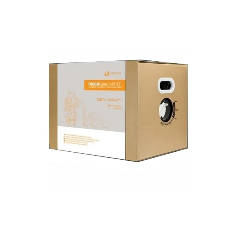 UBIQUITI TC-Carrier ToughCable Carrier Cat 5e 24 AWG Outdoor Shielded Gray 305m UBIQUITI TC-Carrier ToughCable Carrier Cat 5e 24 AWG Outdoor Shielded Gray 305m