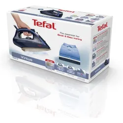 VASALÓ Tefal FV1739E0 Virtuo gőzölős vasaló, fekete/kék