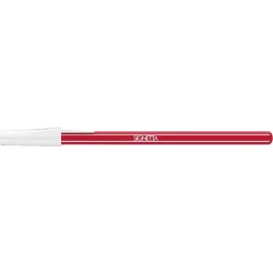 ICO Golyóstoll, 0,7 mm, kupakos,"Signetta", piros