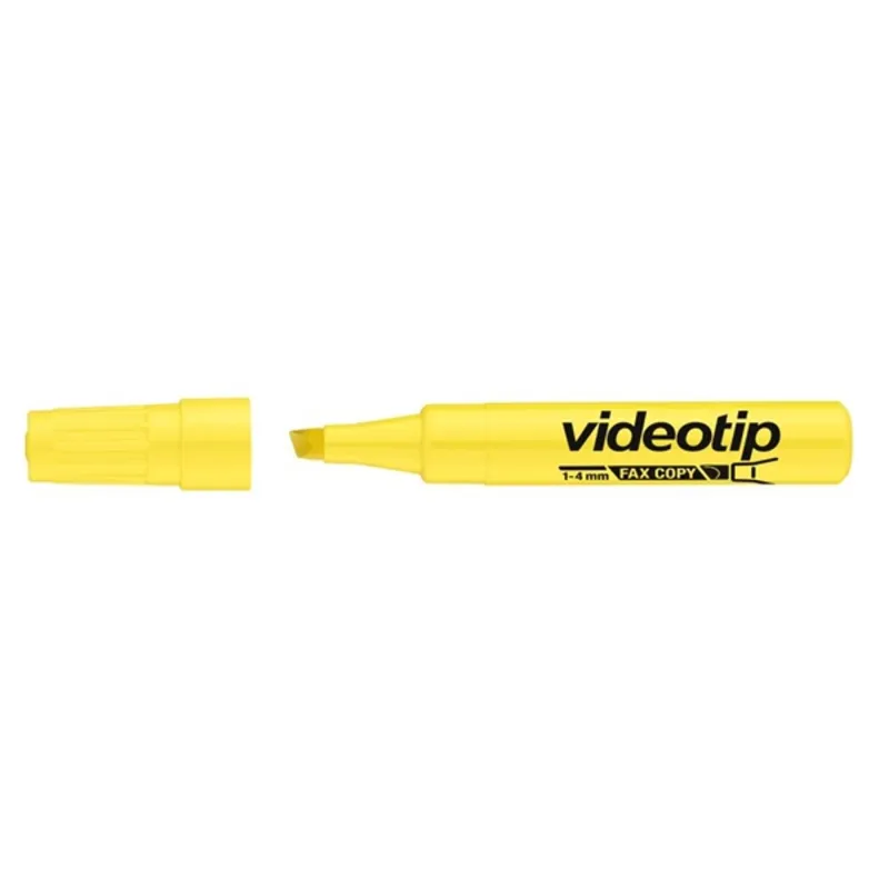 Szövegkiemelő 1-4mm, Videotip Ico sárga Szövegkiemelő 1-4mm, Videotip Ico sárga