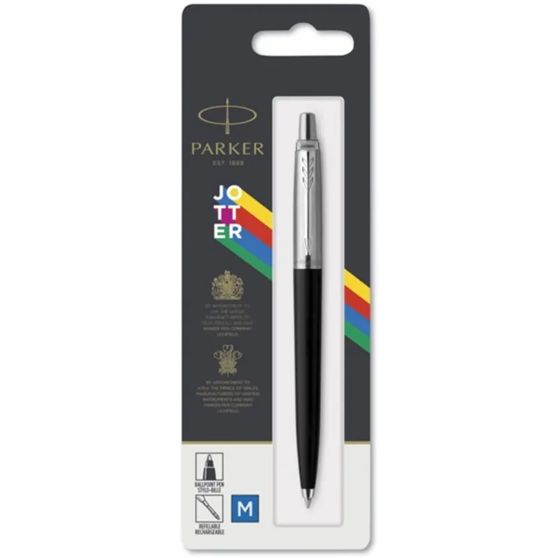 Parker Royal 2096873 Jotter Original BL ezüst klipszes fekete golyóstoll Parker Royal 2096873 Jotter Original BL ezüst klipszes fekete golyóstoll
