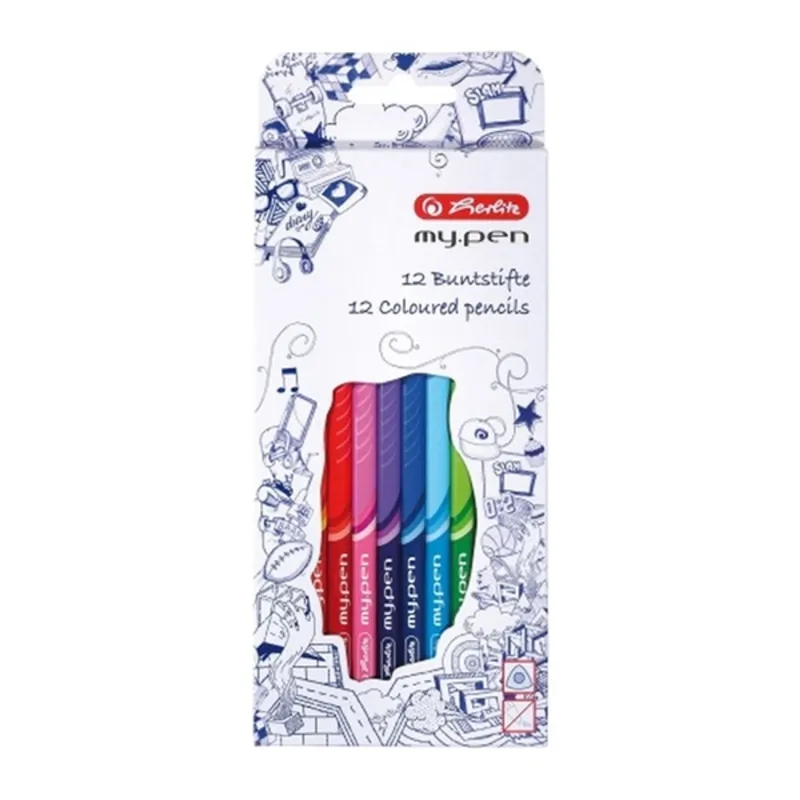 Herlitz my.pen 12db-os színes ceruza készlet Herlitz my.pen 12db-os színes ceruza készlet