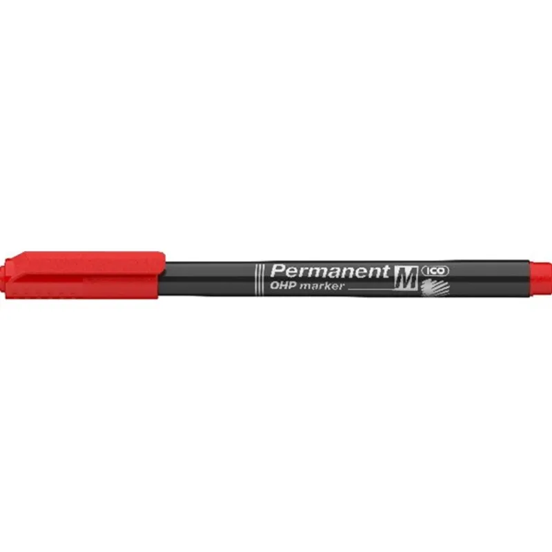 ICO Alkoholos marker, OHP, 1-1,5 mm, M, , piros ICO Alkoholos marker, OHP, 1-1,5 mm, M, , piros