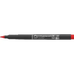 ICO Alkoholos marker, OHP, 1-1,5 mm, M, , piros
