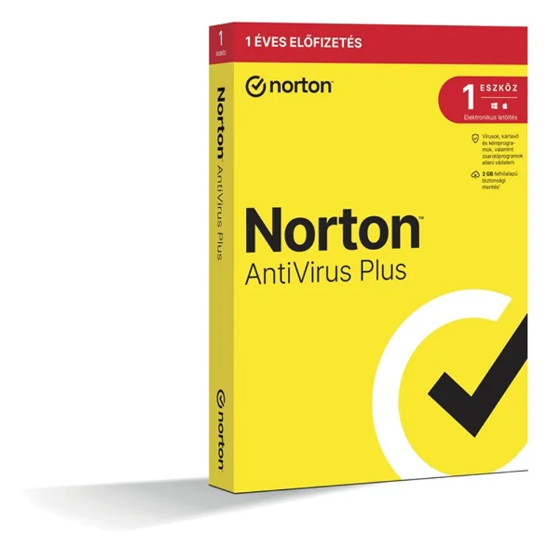 Norton Antivírus Plus 2GB HUN 1 Felhasználó 1 gép 1 éves dobozos vírusirtó szoftver Norton Antivírus Plus 2GB HUN 1 Felhasználó 1 gép 1 éves dobozos vírusirtó szoftver