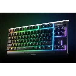 Steelseries Apex 3 TKL angol gamer billentyűzet fekete (64836)