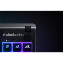 Steelseries Apex 3 TKL angol gamer billentyűzet fekete (64836)