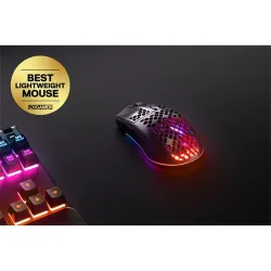 Steelseries Aerox 3 (2022) Onyx optikai Bluetooth / vezeték nélküli gaming egér fekete