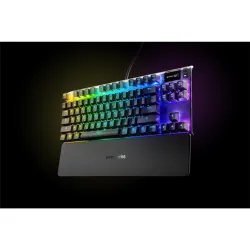 Billentyűzet SteelSeries Apex 7 TKL (Brown Switch) UK fekete gamer