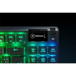 Billentyűzet SteelSeries Apex 7 TKL (Brown Switch) UK fekete gamer