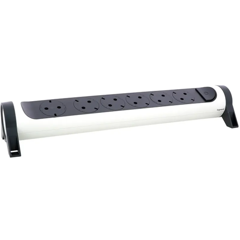 Legrand 694547 6db villásdugó CEE 7/3 (EU) elosztó fehér-szürke Legrand 694547 6db villásdugó CEE 7/3 (EU) elosztó fehér-szürke