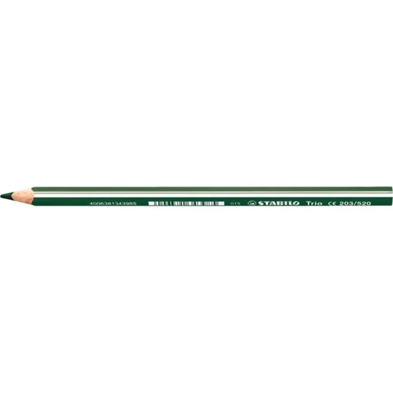 Stabilo Trio thick 203/520 levélzöld vastag színes ceruza Stabilo Trio thick 203/520 levélzöld vastag színes ceruza