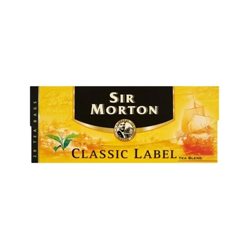 Sir Morton Classic Label 1,75g/filter 20db/doboz tea Sir Morton Classic Label 1,75g/filter 20db/doboz tea