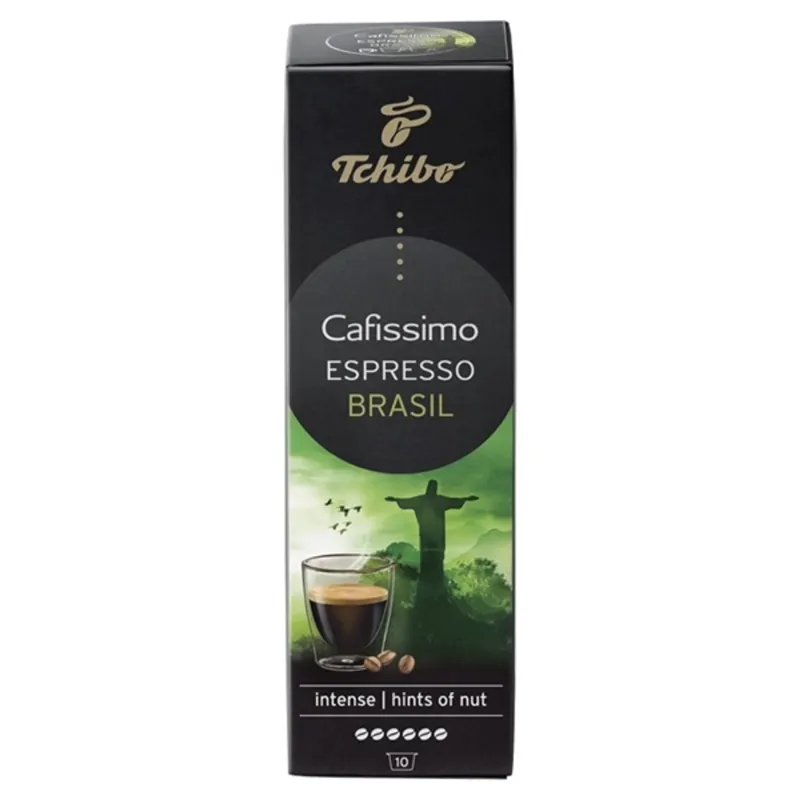 Tchibo Espresso Brasil 10 db kávékapszula Tchibo Espresso Brasil 10 db kávékapszula