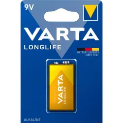 Varta Longlife 9V 6RL61 alkáli elem