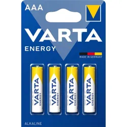 Varta Energy AAA (R03) alkáli elem 4db blister