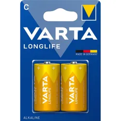 VARTA Longlife Baby C (LR14) alkáli elem 2db/bliszter