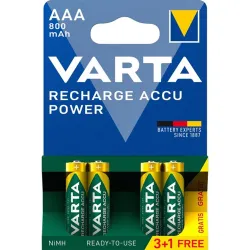 Varta Ready to Use AAA (LR03) 800mAh NiMH akkumulátor 4db (R2U)