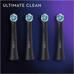 Oral-B iO Clean Black elektromos fogkefe pótfej 4db fekete