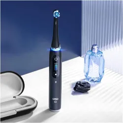 Oral-B iO Clean Black elektromos fogkefe pótfej 4db fekete