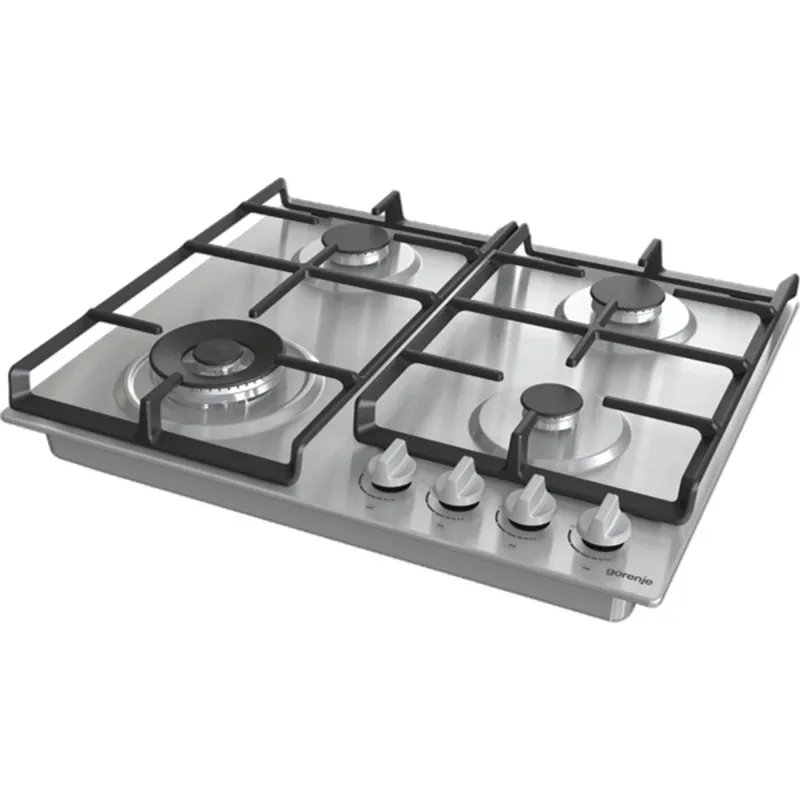 Gorenje GW641EX inox beépíthető gáz főzőlap Gorenje GW641EX inox beépíthető gáz főzőlap