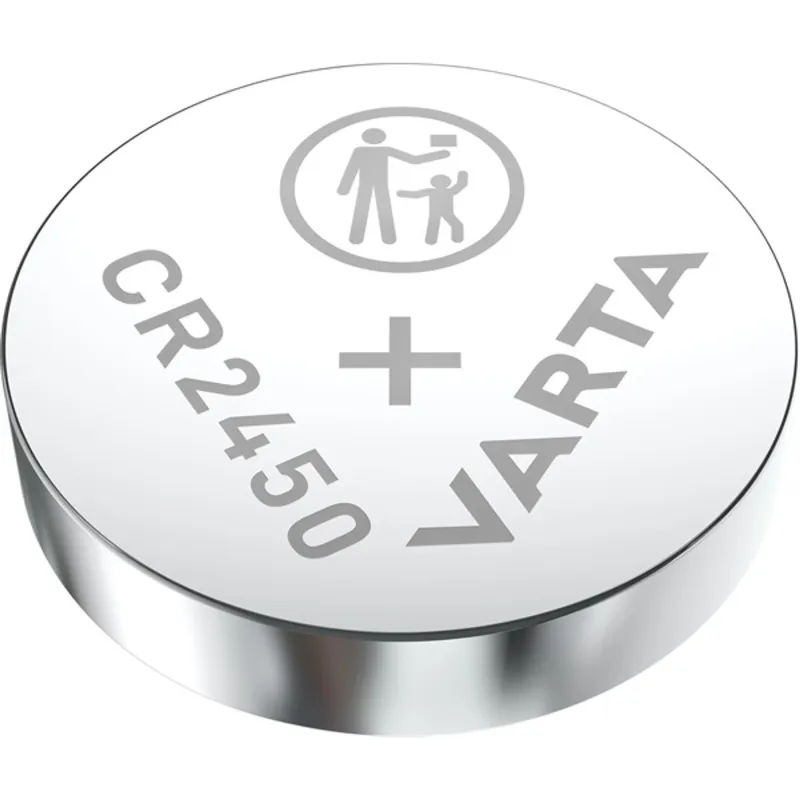 CR2450 lítium gombelem, 3 V, 560 mA, 2 db, Varta BR2450, DL2450, ECR2450, KCR2450, KL2450, KECR2450, LM2450 CR2450 lítium gombelem, 3 V, 560 mA, 2 db, Varta BR2450, DL2450, ECR2450, KCR2450, KL2450, KECR2450, LM2450