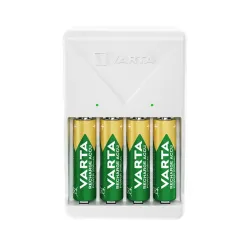 Varta 57657101451 Plug töltő + 4db AA 2100 mAh akkumulátor