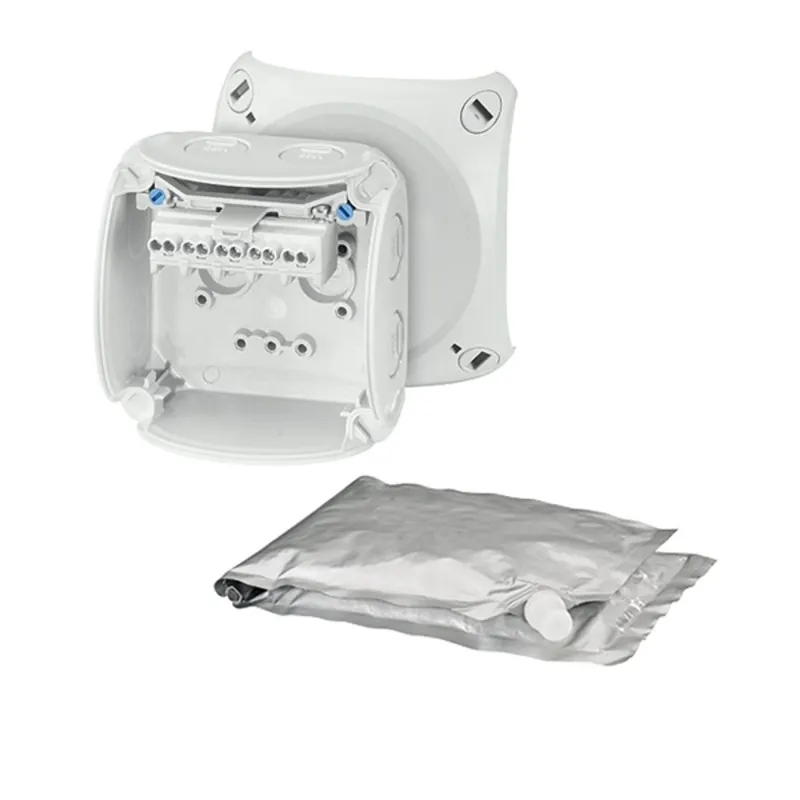 Hensel WP 0202 G kiöntőmasszával szürke vízálló kábelösszekötő doboz Hensel WP 0202 G kiöntőmasszával szürke vízálló kábelösszekötő doboz