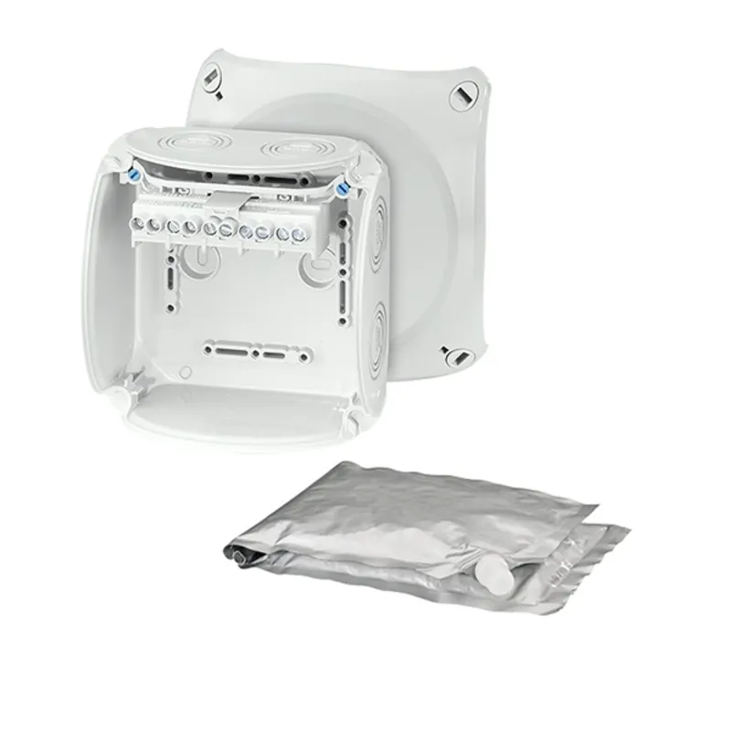 Hensel WP 0606 G kiöntőmasszával szürke vízálló kábelösszekötő doboz Hensel WP 0606 G kiöntőmasszával szürke vízálló kábelösszekötő doboz