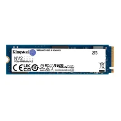 Kingston SSD 2TB - SNV2S/2000G (M.2 NVMe NV2, R/W:3500/2800MB/s)
