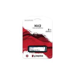 Kingston SSD 2TB - SNV2S/2000G (M.2 NVMe NV2, R/W:3500/2800MB/s)